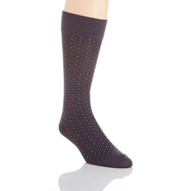 Perry Ellis Men's Perry Ellis 839679 Microfiber Luxury Small Dot Sock