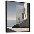 thumbnail image 2 of Designart "Horizon By The Beach House Wall I" Beach Floater Framed Canvas Wall Art, 2 of 5