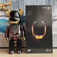 thumbnail image 1 of Bearbrick400% Jinx Marshmallow Surf 2G Stupid Punk Band BE@RBRICK 28cm LOL Colorful Electroplating Desktop Doll Trend Toys Gao Jinjia LED, 1 of 2