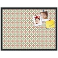 thumbnail image 2 of PinPix 32x24 Custom Cork Bulletin Board  Poster Board Has a Fabric Style Canvas Finish, Framed in Abstract Pattern, by ArtToFrames (PinPix-558), 2 of 5