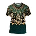 thumbnail image 1 of T-Shirts Graphiques Mode Été pour Hommes Nouvelle Tendance Personnalité Imprimé Amusant Col Rond Manches Courtes, 1 of 5