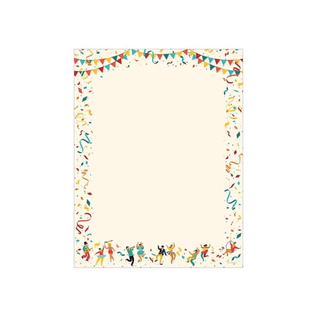 Great Papers! Holiday Letterhead Mardi Gras 80/Pack (2020020)