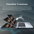 thumbnail image 3 of ASUS Vivobook 14 14" FHD Lightweight Laptop, Intel Core i5 1240P, 16GB RAM, 1TB SSD, Backlit Keyboard, Iris Xe Graphics, HD Camera, Fingerprint Sensor, Win 11 Pro, WiFi 6, Sliver, 32GB USB Card, 3 of 9