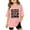 1#Pink358, variant on Tween Girl's Leopard Bow Graphic Tees Shirt Trendy Oversized Crewneck Short Sleeve Summer Tee Breathable Tee Top