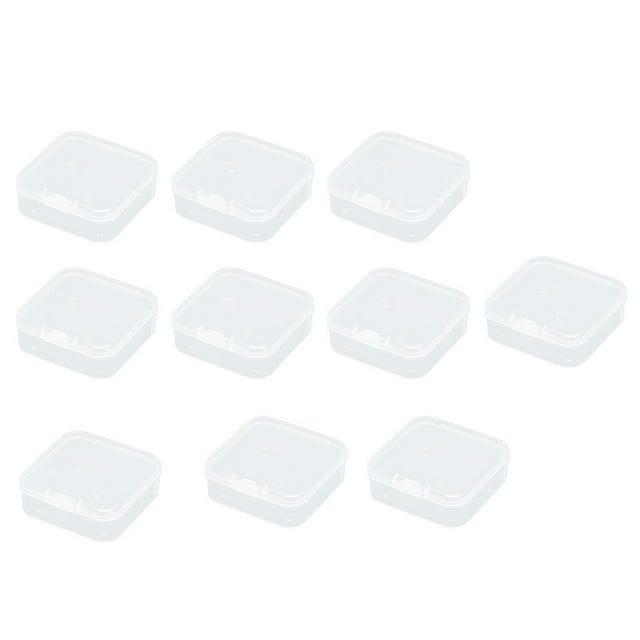 Bearachild Paquete de 10 contenedores apilables, suministros para el hogar, contenedor de plástico, caja de almacenamiento de accesorios para el hogar, Almacenamiento y organización del hogar Bearachild HA062411-00B