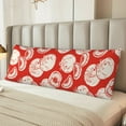 thumbnail image 2 of Naloa Tomatoes Body Pillow Cover, Pillowcases with Hidden Zipper Breathable Long Pillow Case (Pillows are not included,20x54 inch), 2 of 7