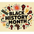 thumbnail image 4 of LUUFILx Black History Month Backdrop Decoration Photography Props Starry Night Party Supplies Banner Event Decoration Background, 4 of 8
