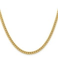 thumbnail image 2 of Stainless Steel Curb Chain Styles Necklace Chisel Polished Yellow IP-plated 4 mm 20 inch, 2 of 4