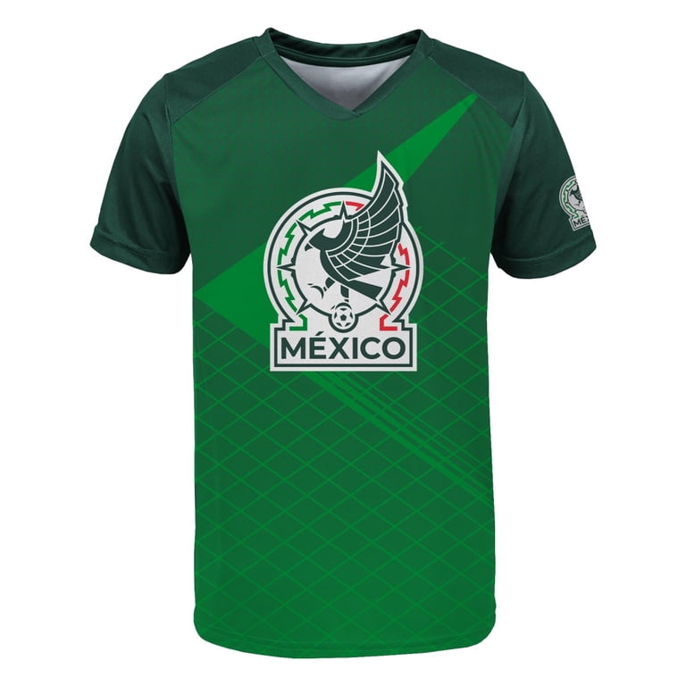 Mexico National Team Men's Sublimated Soccer Jersey - Walmart.com