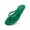 green, variant on Cloud Flip Flops for Women,Memory Foam Flats Summer Sandals for Women Leather Lightweight Womens Sandals,Summer Beach Slippers