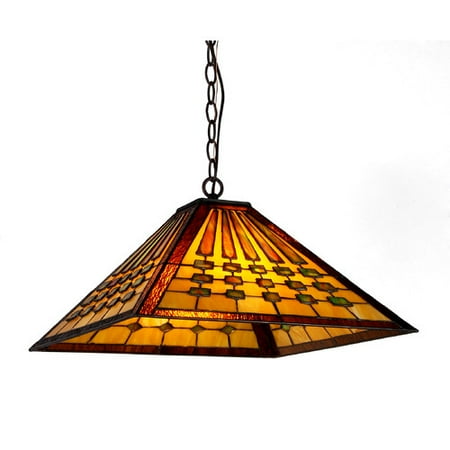Chloe Lighting Mission 2 Light Billiard Light