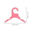 thumbnail image 2 of FENGGUIQU 10Ud Colgador De Ropa De Mascotas Con Antideslizante Material Plástico Rosa, 2 of 6