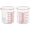 60ml (2oz) - Pack of 2, variant on High Borosilicate Glass Measuring Cup-V-Shaped Spout，Glass Measuring Beaker for Kitchen or Restaurant, Easy to Read, 30 ML (1 Oz)-Pack of 2