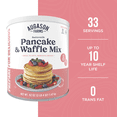 thumbnail image 2 of Augason Farms Buttermilk Pancake and Waffle Mix Can Emergency Food Supply, 33 Servings, 10 Year Shelf Life - Waffle and Pancake Mix Just Add Water, Instant Breakfast Food, 2 of 7