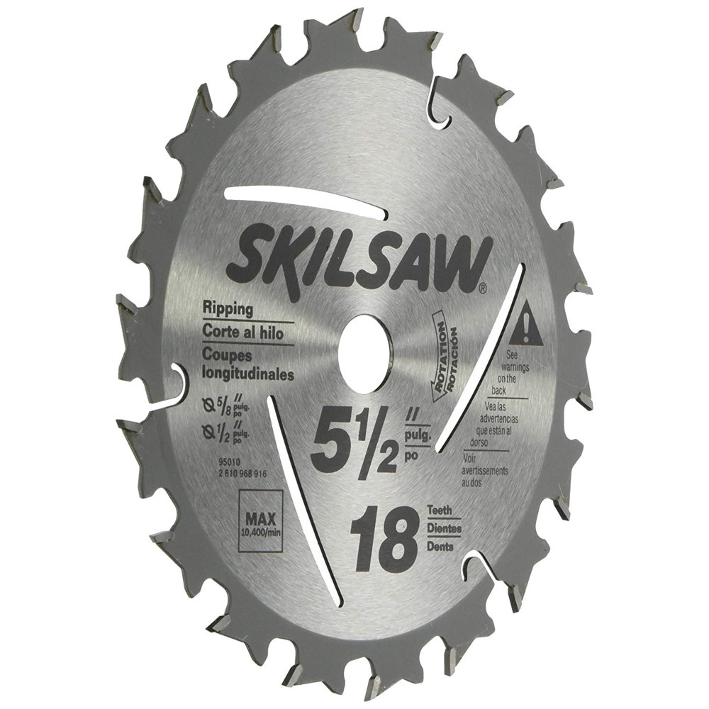 95010 18Tooth Circular Saw Blade, 51/2", Diameter Size 51/2inch By