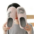 thumbnail image 5 of Vedolay Fuzzy Slippers Women Soft Fuzzy House Slippers Plush Slippers for Womens Pink,41, 5 of 5