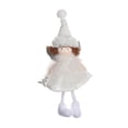 thumbnail image 2 of Adorno colgante de Navidad Muñeco de ángel de peluche Macarena, 2 of 8