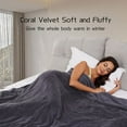 thumbnail image 4 of Electric Heated Blanket 72"x84" Full Size, Soft Coral Fleece with 4 Heating Levels and 10 Hours Auto-Off, Machine Washable, Cozy Plush Fabric for Home, 4 of 5