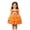 Dress71-Orange, variant on UAYOTSE Toddler Little Girls Halloween Tulle Dress 24 Months 3T 4T 5T 6Y Sleeveless Ruffle Strap Multi Layer Tiered Mesh Dress for Holiday Party