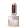 thumbnail image 2 of Ventilador de pulverización de niebla de agua Inteprter Ajustable de mano Auto Apagado Humidificador Blanco, 2 of 6