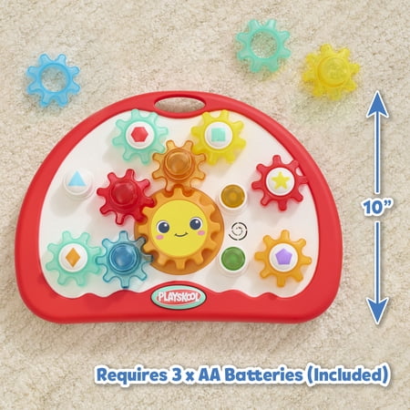 PLAYSKOOL EXPLORE ’N GROW BUSY GEARS INTERACTIVE TOY, LIGHTS, MUSIC & SOUNDS, KIDS AGES 12 MONTHS AND UP