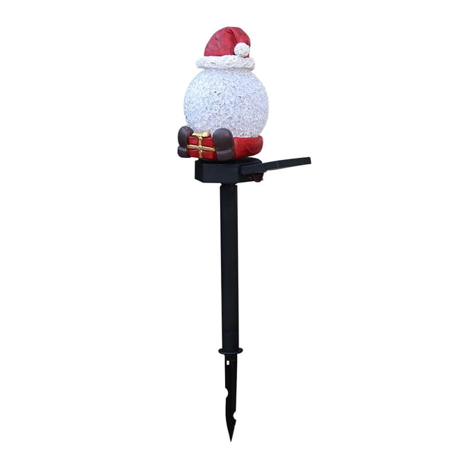 Christmas Solar Energy Christmas Lights For Garden Decorative Colored Lights Plastic Material
