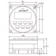 thumbnail image 3 of Controlador de temporización de ciclo automático TM618H Interruptor de temporizador programable semanal (12 V) Ehuebsd Libre de BPA, 3 of 9