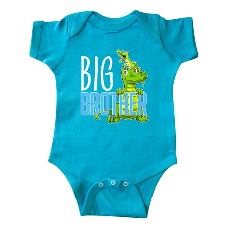 

Inktastic Big Brother with Cute Alligators Gift Baby Boy or Baby Girl Bodysuit