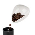 thumbnail image 1 of Reloj con bandeja dosificadora de cerámica para café y té, color blanco, 1 of 7