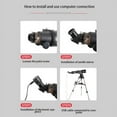 thumbnail image 6 of Angeleyes 200W Pixel Multicolor Electronic Eyepiece 1.25inch Astronomy Telescope Camera HD Video Image Electronic Eyepiece, 6 of 8