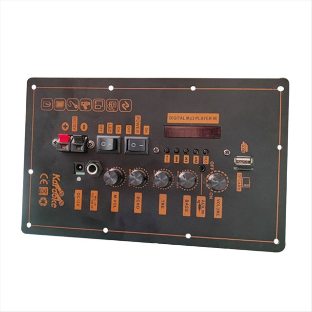 Placa Amplificadora de 7,4 V Square Dance, Amplificador de Altavoz de 40 W, Compatible con para Bluetooth, Grabación AUX, Cine en Casa, Amplificadores DIY