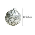 thumbnail image 3 of Neoyler Christmas Decorations Foam Balls for Tree Hanging Lightweight Shatterproof Holiday Decor for Indoor Fireplace DIY Craft Projects Party Supplies Classic Christmas Ornaments Set 3.1in White, 3 of 5