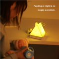 thumbnail image 4 of Lámpara De Noche Para Casa Recargable Por Usb De Mano Con Iluminación Suave 10 Brillo Ajustable Dormir Junto A La Cama Luz De Alimentación Para El Dormitorio Sala De Estar Habitación Para Bebés Eigraketly HA016700-00, 4 of 7