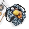 thumbnail image 4 of Lsque A Japanese Great Wave Pattern Lunch Bag Women/Men Insulated Lunch Box,Small Leakproof Cooler Food Lunch Containers Reusable High Capacity Lunch Tote Bags, 4 of 6