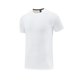 thumbnail image 3 of Ceisia Men's Slim Fit Short Sleeve Crew Neck Tee Solid Color Reflective Performance Sports Top White L Gifts, 3 of 7