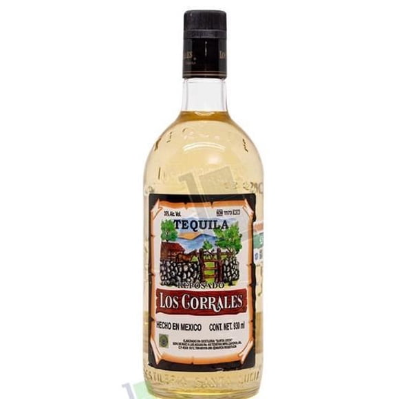 Paquete de 3 Tequila Los Corrales Blanco 930 ml