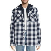 Tony Hawk Men's Quilted Lining Hooded Shacket