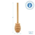 thumbnail image 2 of Wooden Honey Dippers 4", Pack of 12 Honey Dipper Sticks for Party Favors, Décor, and Food Boards, by Woodpeckers, 2 of 8