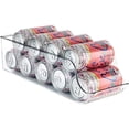 thumbnail image 3 of Caja de almacenamiento para refrigerador, caja de plástico transparente engrosada para congelador, caja tipo cajón para mantener frescas las bebidas y los huevos, caja de acabado para la cocina, 3 of 5