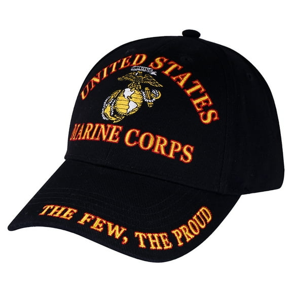 United States Marine Corps (USMC) Cap The Few, The Proud | Black Licensed