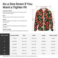 thumbnail image 5 of Kdxio Tomatoes Print Women Men Sun Protection UPF 50+ Jackets Zip Up Long Sleeve Hoodie Hiking Lightweight with Pockets, 5 of 7