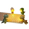 thumbnail image 5 of Dinosaur Night Light | Colorful Night Light | Dinosaur Room Decor | 4 Inch Green Table Lamp for Bedroom Desk, 5 of 7