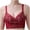 Red, variant on Up to 65% off!Fashion Bras for Women Plu Size Full Coverage Comfortable Without Steel Rings Small Chest Gathered And Auxiliary Breast Bra
