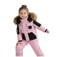 thumbnail image 4 of REDARER Insulated Winter Snowsuit for Girls and Boys Ski Bib Overalls with Jacket Outdoor Play Cold Weather Set,2-3 Years, 4 of 5