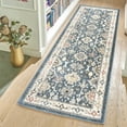 thumbnail image 4 of Gertmenian Heirloom Hadley Traditional Oriental Blue Indoor Area Rug, 2x6 Runner, 4 of 8
