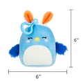 thumbnail image 5 of Squishmallows Soft Stuffed Animals and Plush Toys, PP Cotton Blue, 5 of 5