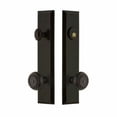 thumbnail image 6 of Grandeur Fifth Avenue Tall Plate Single Cylinder One Piece Knobset with Parthenon Knob, 6 of 6