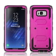 thumbnail image 5 of Galaxy S8 Case, Mignova Hard Shell Holster Combo Matte Finish Protective Slim Case with KickStand and Locking Belt Swivel Clip for Samsung Galaxy S8 2017 release (Purple), 5 of 5