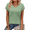 light green, variant on MOSHU Casual Womens T-Shirts Basic Tops for Women Cap Sleeve Loose Tank Tops