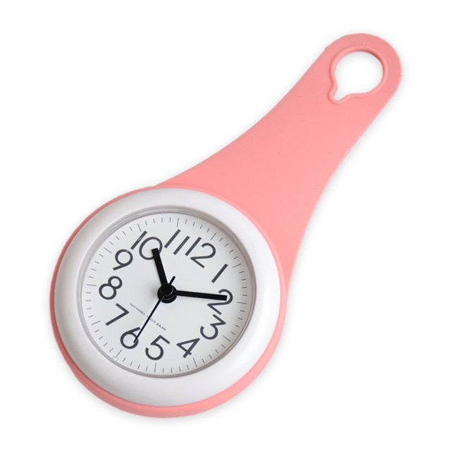 Injueey Reloj de pared de operación silenciosa Cronometraje preciso para pared Reloj de pared silencioso Estilo único y moderno rojo Type3 NO3